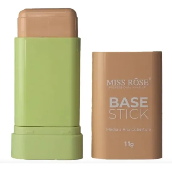 Base Stick Bastão Média A Alta Cobertura - Miss Rôse
