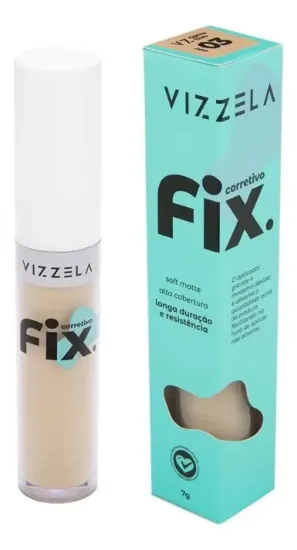 Corretivo Líquido Fix - Vizzela 7g