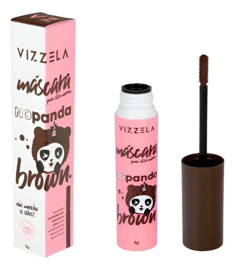 Máscara de Cílios no Panda Brown Vizzela - Marrom